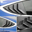 ABS Rear Car Window Shutter Cover For Tesla Model 3 2017-2023 Highland 2024 Louver Side Vent Trim Triangle Modified Accessories