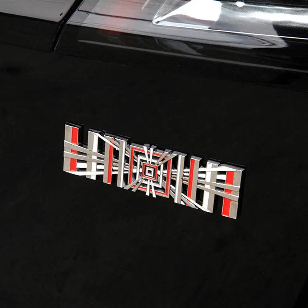 Plaid For Tesla Model 3 Y S X Tail Tag Trunk 3D Logo Zinc Alloy Vehicle Label Emblems PLAID Badge