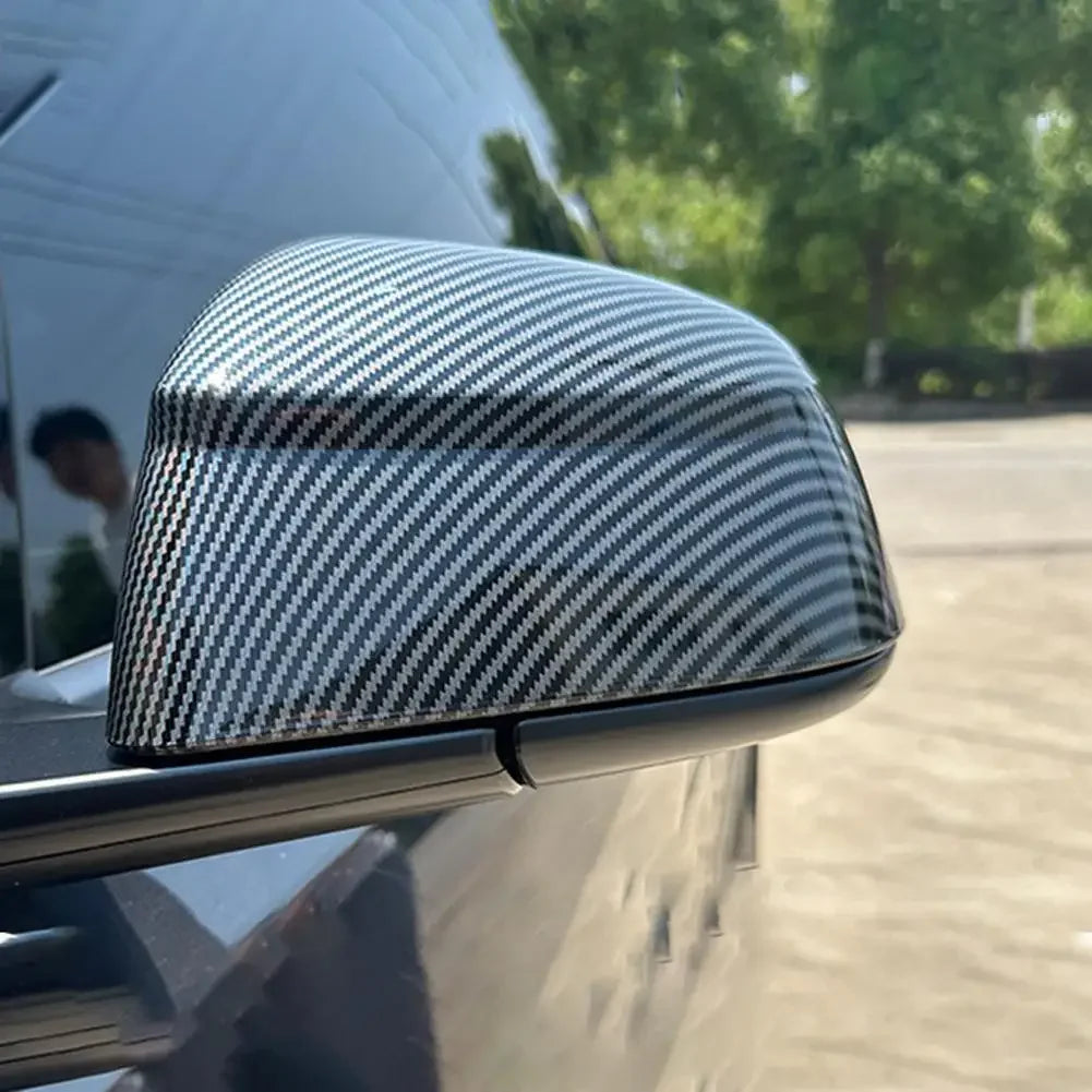 2pcs/set Carbon Fiber ABS Shell For Tesla Model Y New 2025/26 Juniper