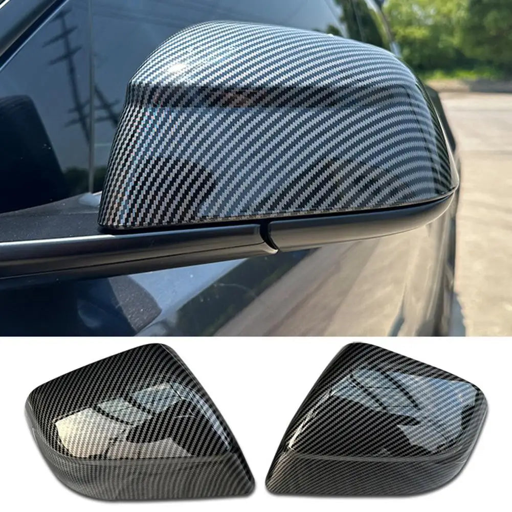 2pcs/set Carbon Fiber ABS Shell For Tesla Model Y New 2025/26 Juniper