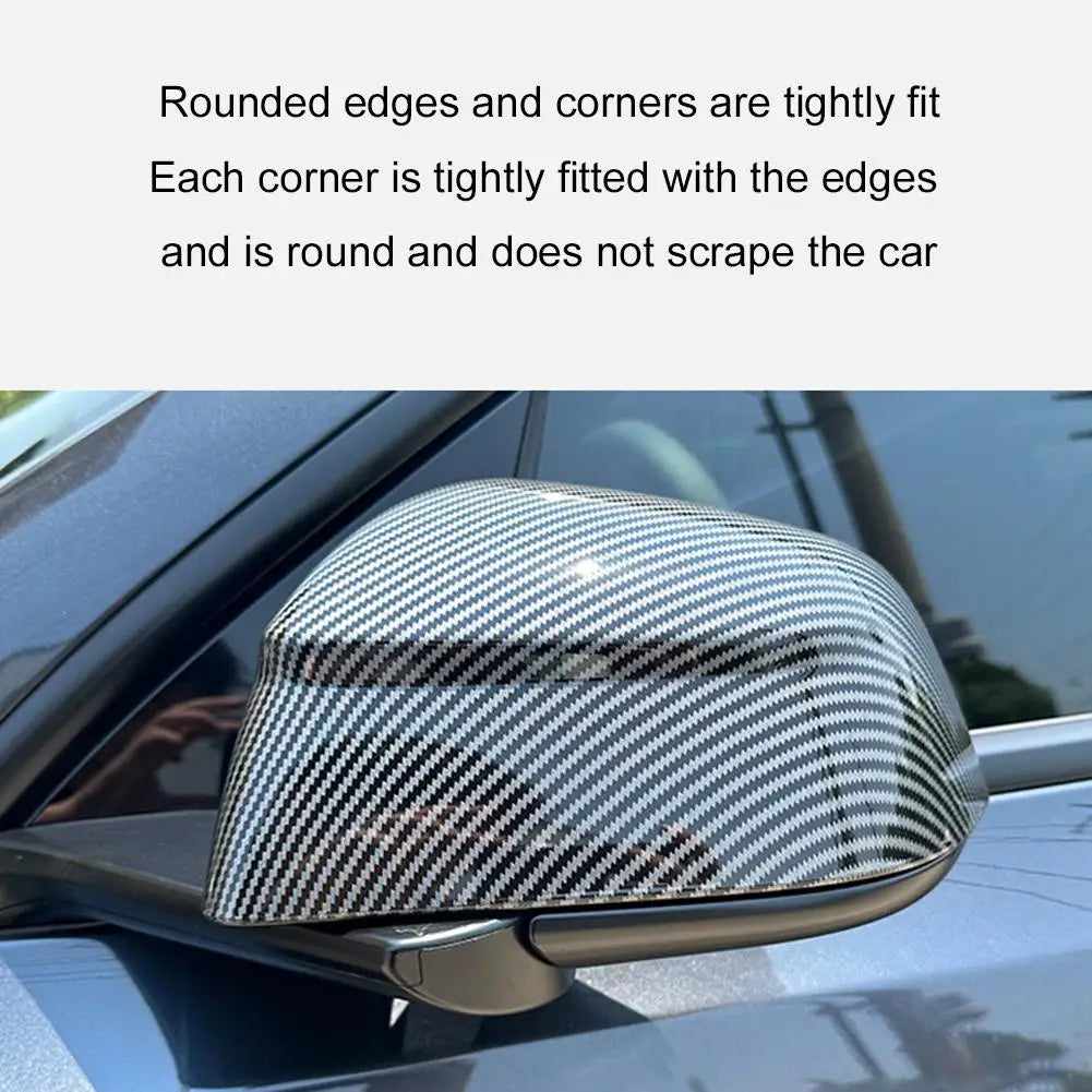 2pcs/set Carbon Fiber ABS Shell For Tesla Model Y New 2025/26 Juniper