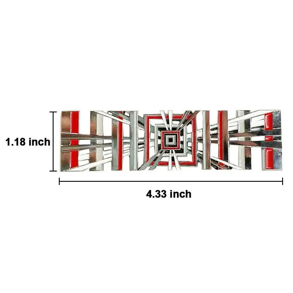 Plaid For Tesla Model 3 Y S X Tail Tag Trunk 3D Logo Zinc Alloy Vehicle Label Emblems PLAID Badge