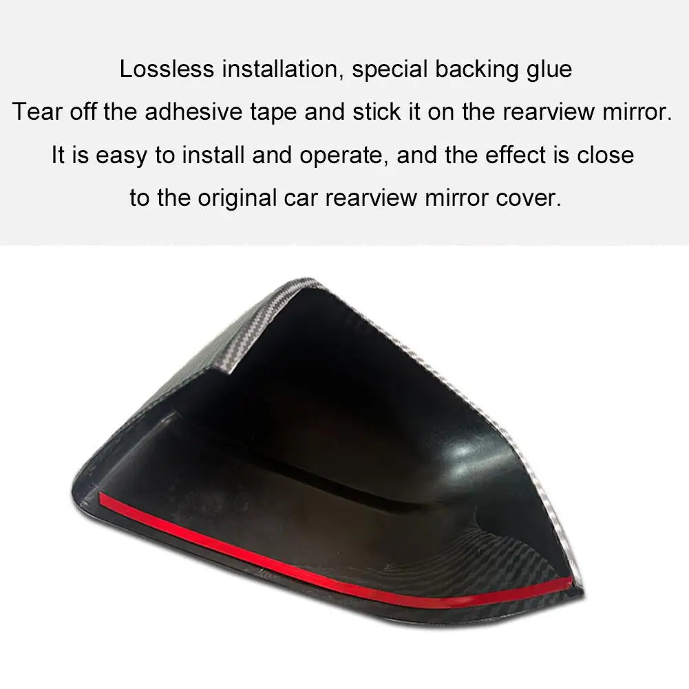 2pcs/set Carbon Fiber ABS Shell For Tesla Model Y New 2025/26 Juniper