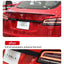 Plaid For Tesla Model 3 Y S X Tail Tag Trunk 3D Logo Zinc Alloy Vehicle Label Emblems PLAID Badge