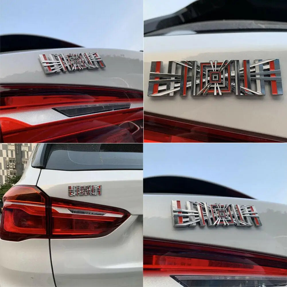 Plaid For Tesla Model 3 Y S X Tail Tag Trunk 3D Logo Zinc Alloy Vehicle Label Emblems PLAID Badge