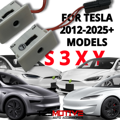 LOGO Door Puddle Light For TESLA car 2012-2025+ Highland/Juniper